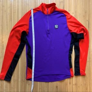 Retro Pearl Izumi Color block 1/4 zip Jersey